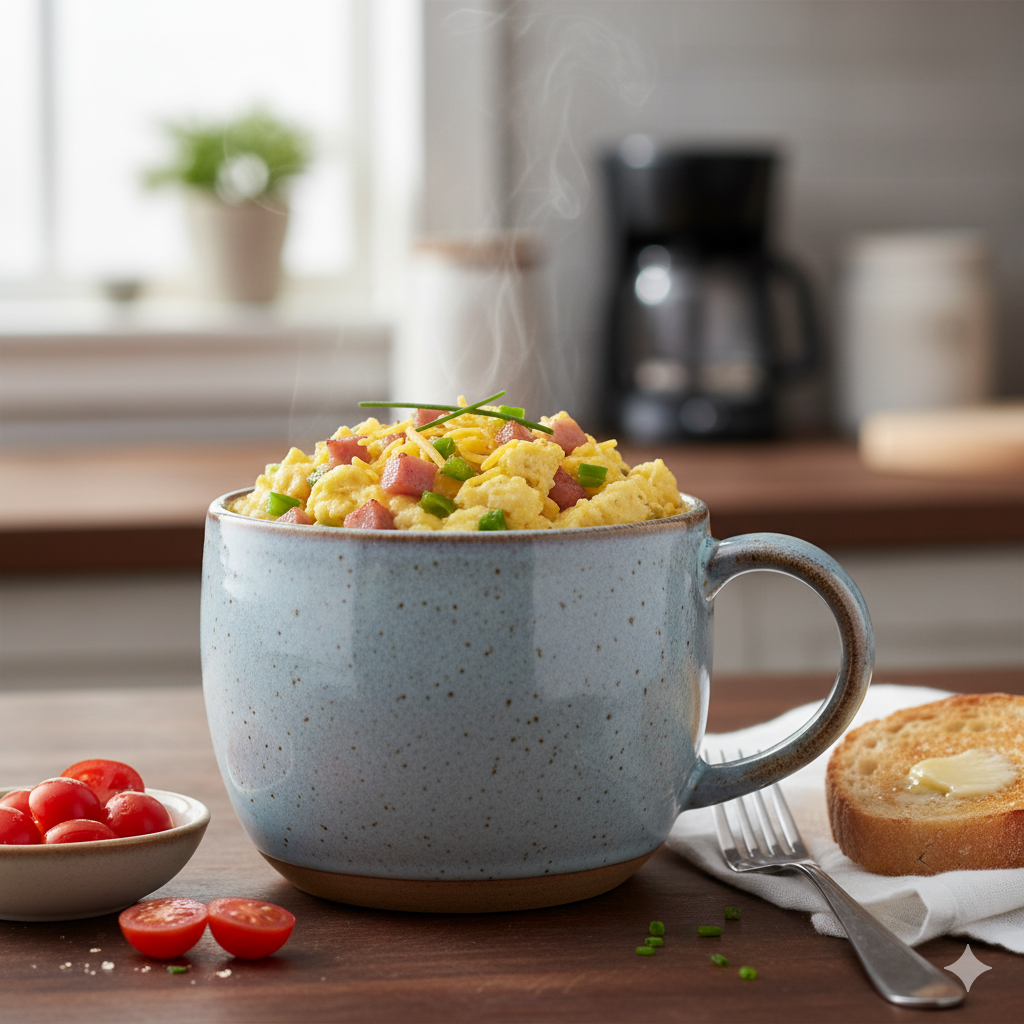 Microwave Egg Mug Breakfast
