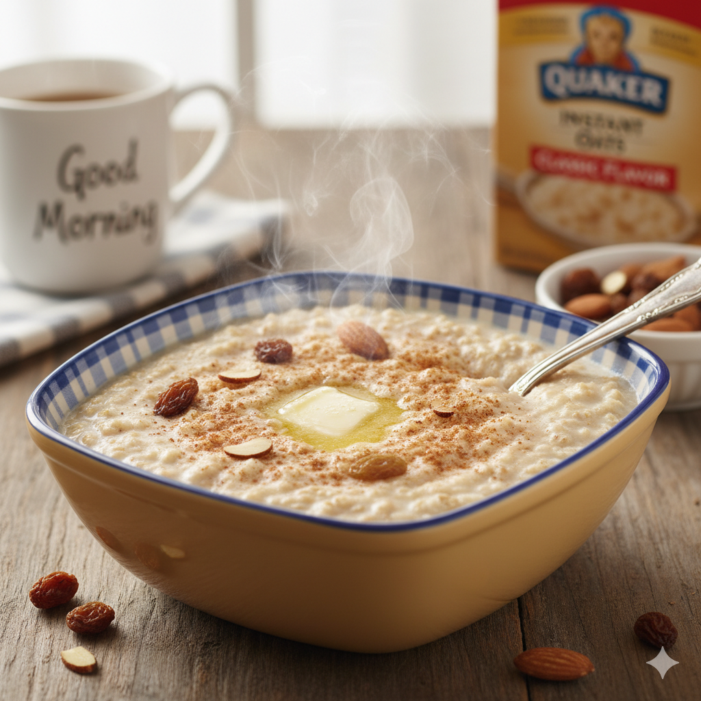 Instant Oatmeal (Classic USA Style)